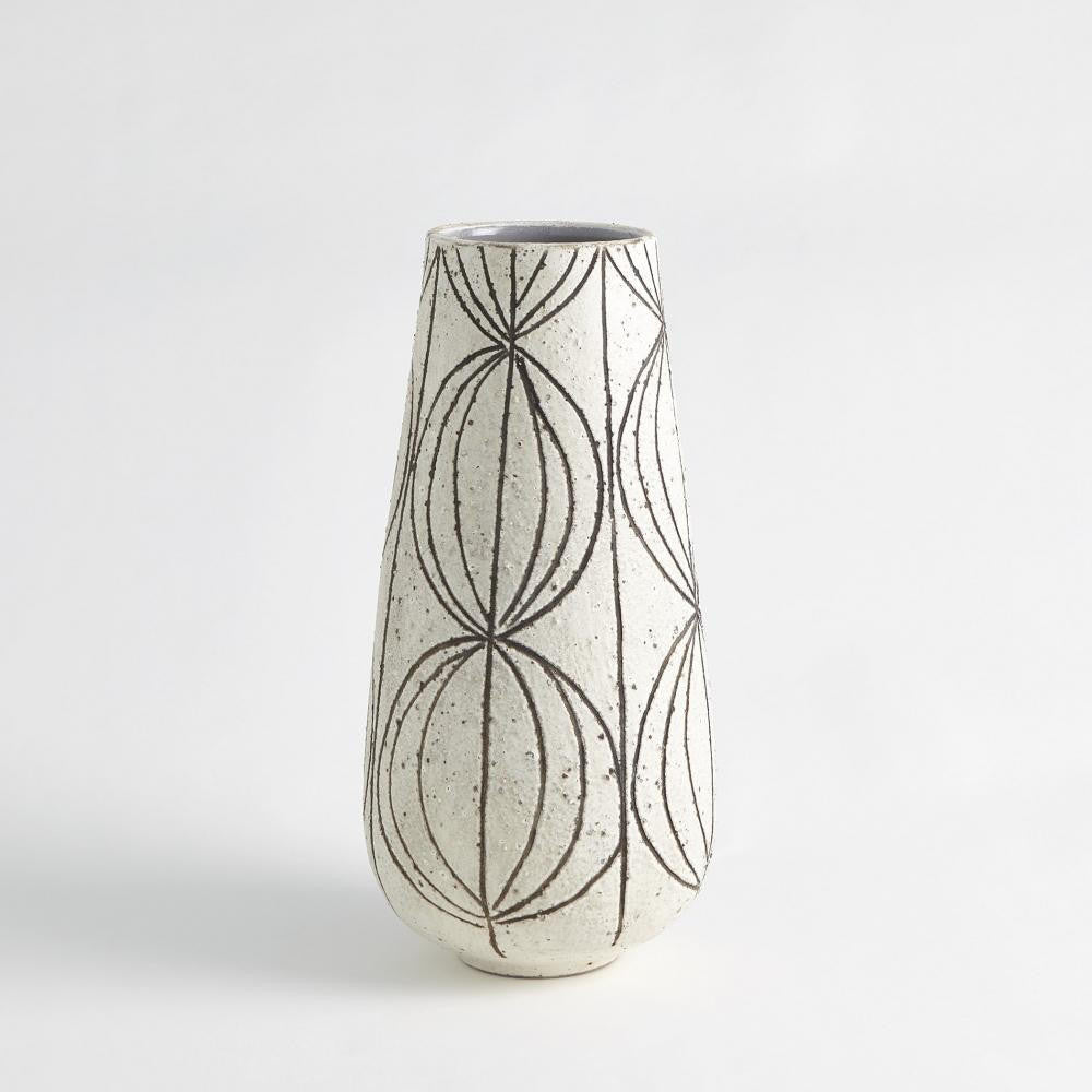 Global Views Graffiti Ceramic Vase