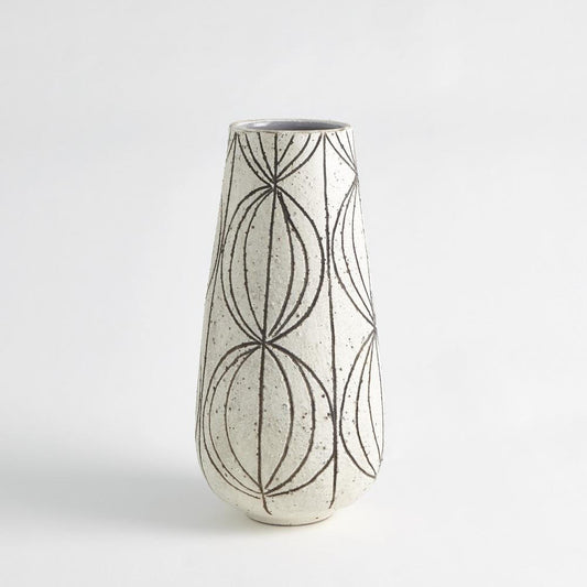 Global Views Graffiti Ceramic Vase