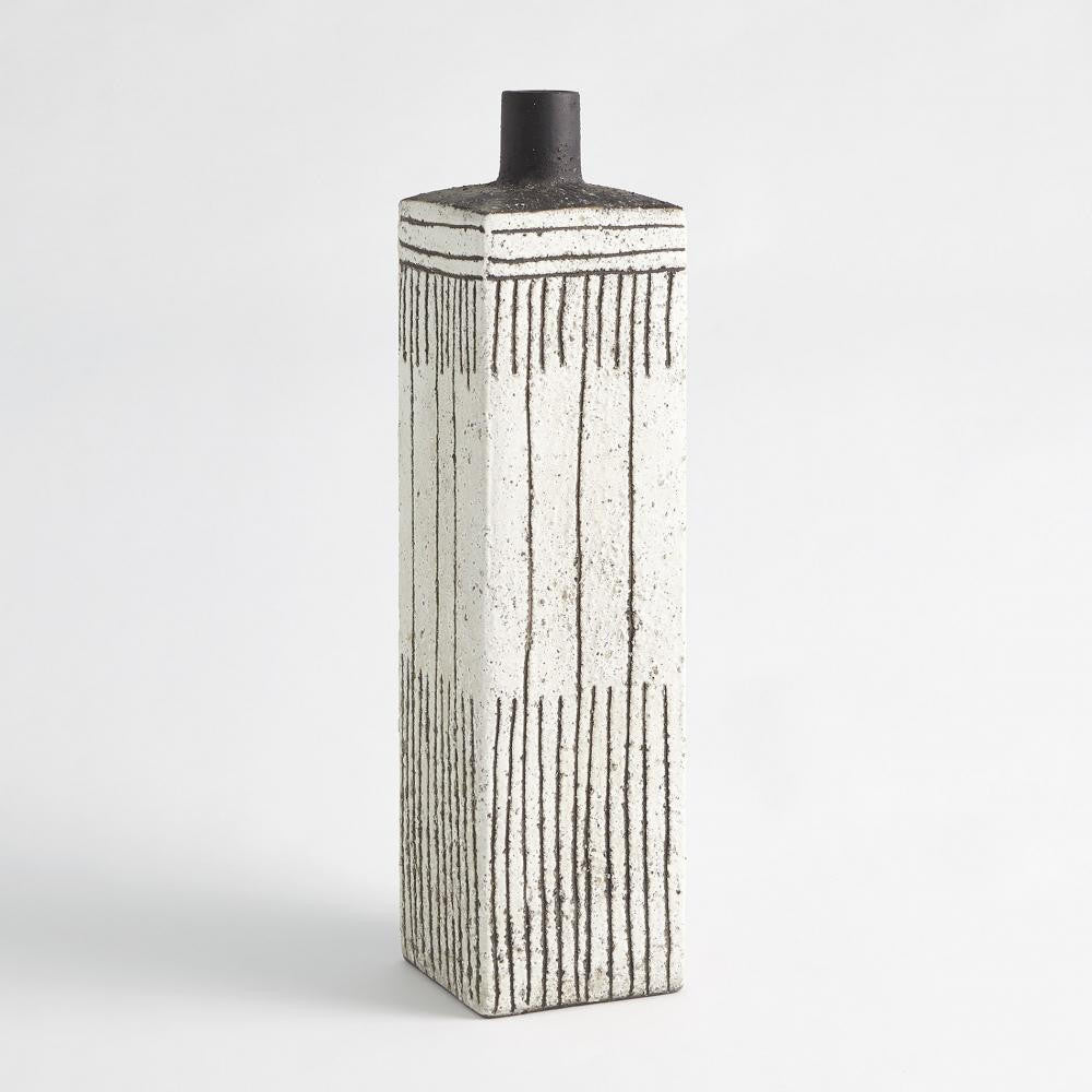 Global Views Graffiti Square Vase
