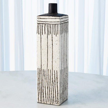 Global Views Graffiti Square Vase