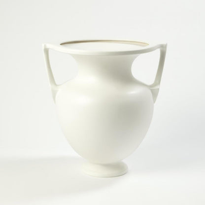 Global Views Grecian Large Amphora Matte White