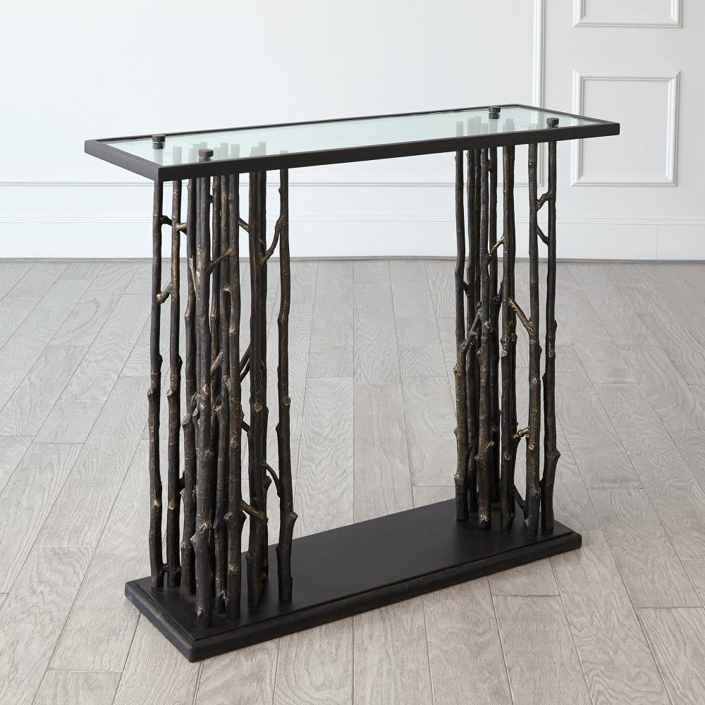 Global Views Grove Bronze Console