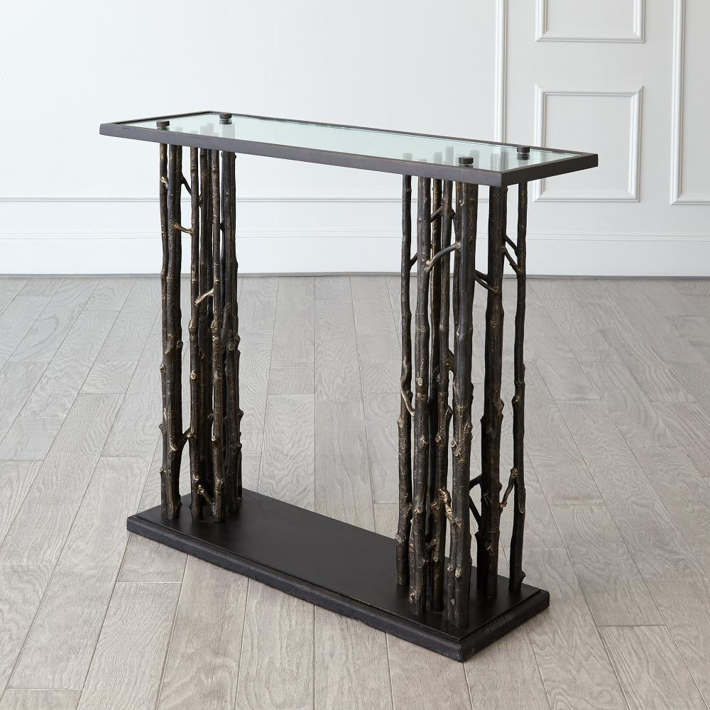 Global Views Grove Bronze Console