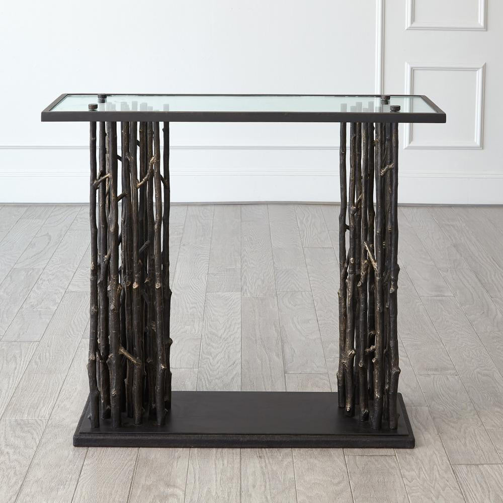 Global Views Grove Bronze Console