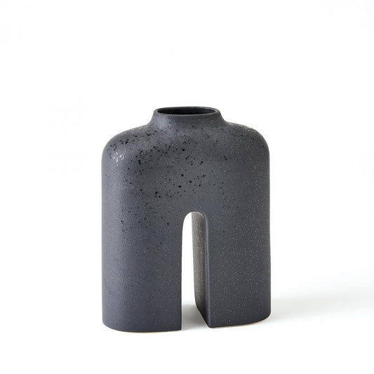 Global Views Guardian Medium Black Vase