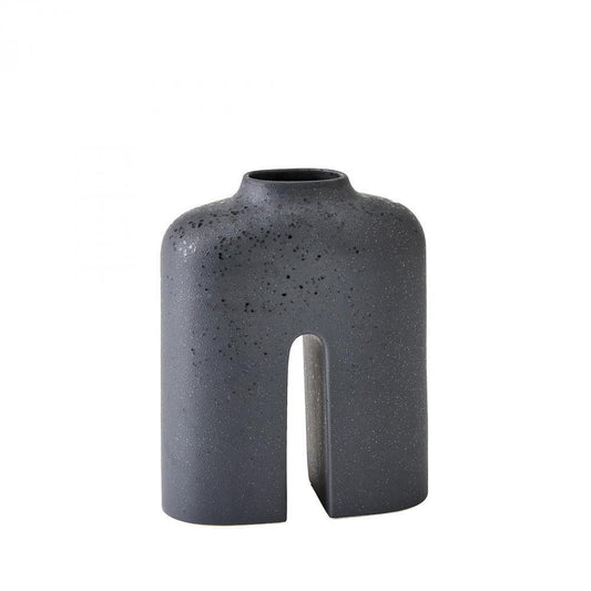 Global Views Guardian Medium Black Vase