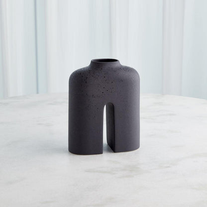 Global Views Guardian Medium Black Vase