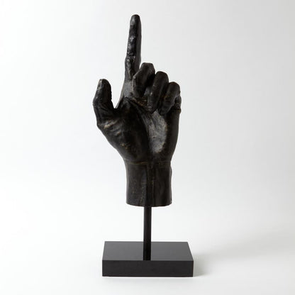 Global Views Hand Sculpture Upward Hand