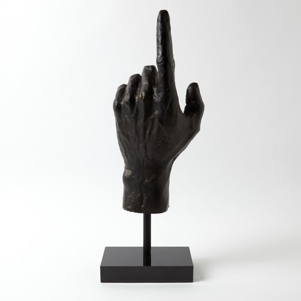 Global Views Hand Sculpture Upward Hand