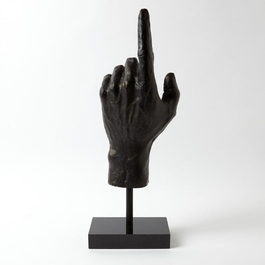 Global Views Hand Sculpture Upward Hand