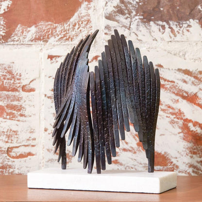 Global Views Icarus Torched Sculpture