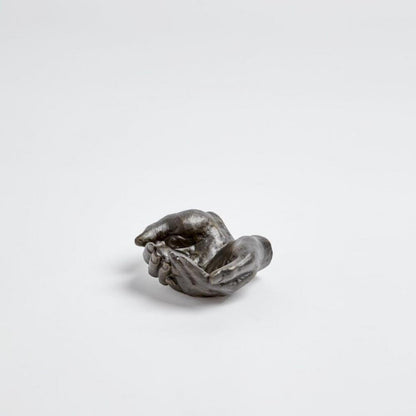 Global Views Iron Hand Antique Statuary Bronze Bowl