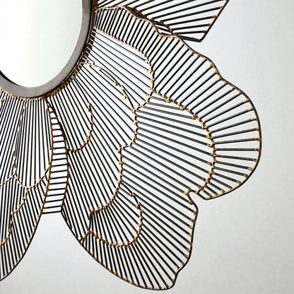 Global Views Iron Poppy Mirror