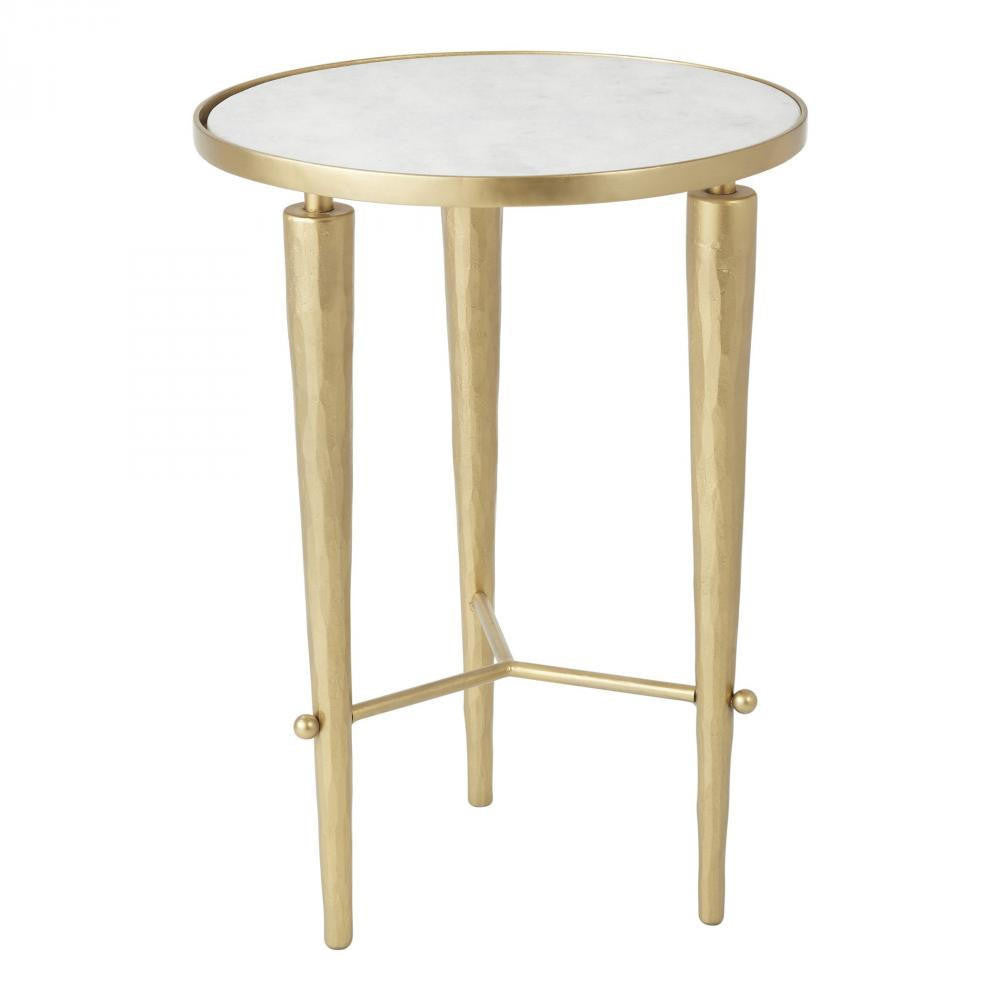 Global Views Jasper Brass Accent Table