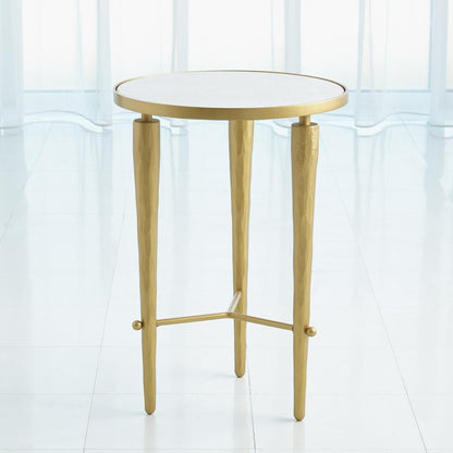 Global Views Jasper Brass Accent Table