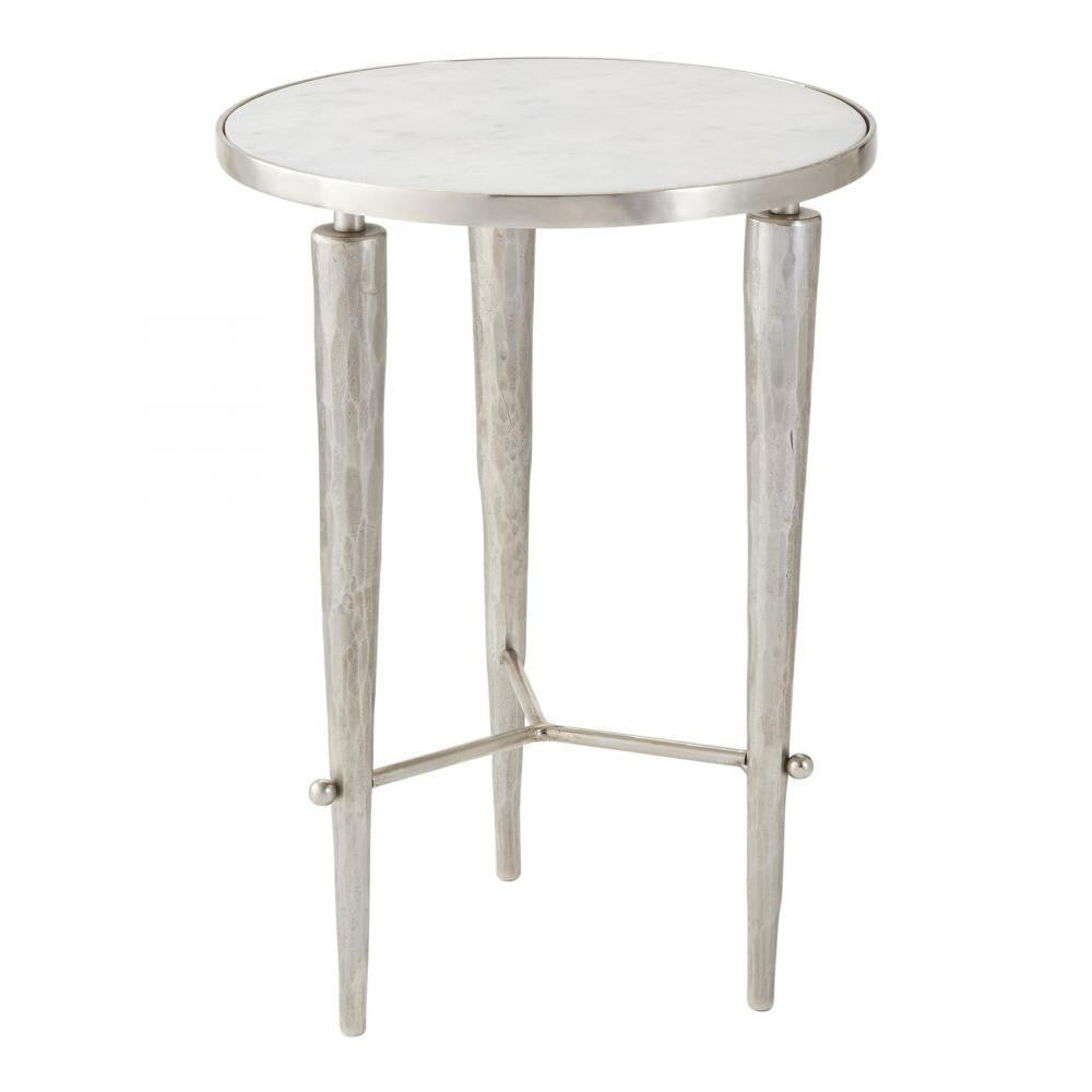 Global Views Jasper Nickel Accent Table