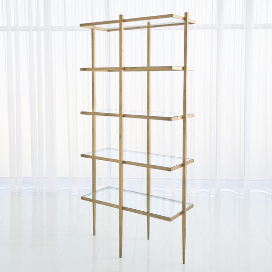 Global Views Laforge Antique Gold Etagere