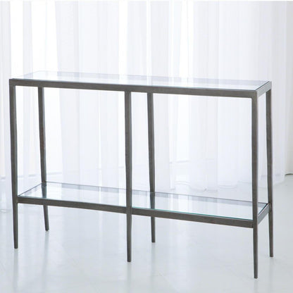 Global Views Laforge Iron/Braised Brass Console