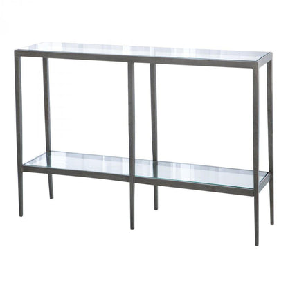 Global Views Laforge Iron/Braised Brass Console