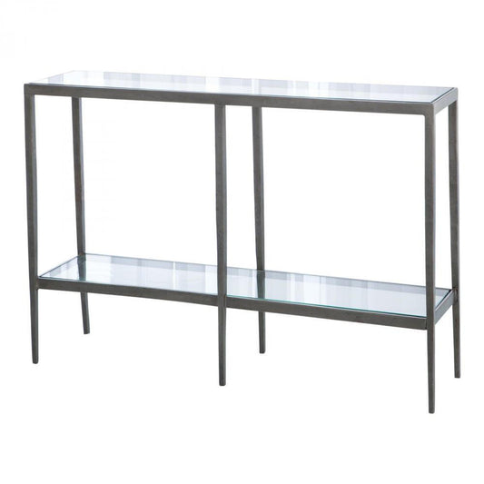 Global Views Laforge Iron/Braised Brass Console