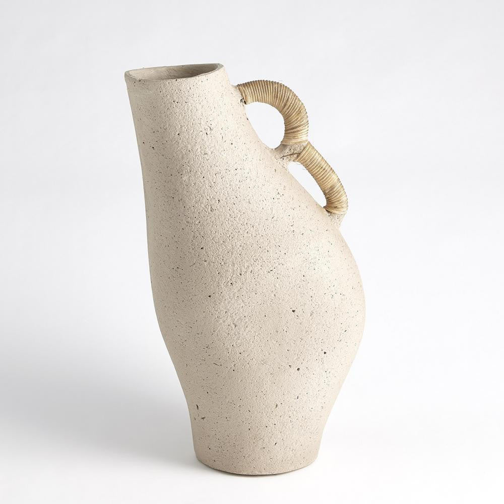 Global Views Leaning Sandstone Vase