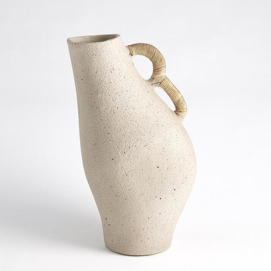 Global Views Leaning Sandstone Vase