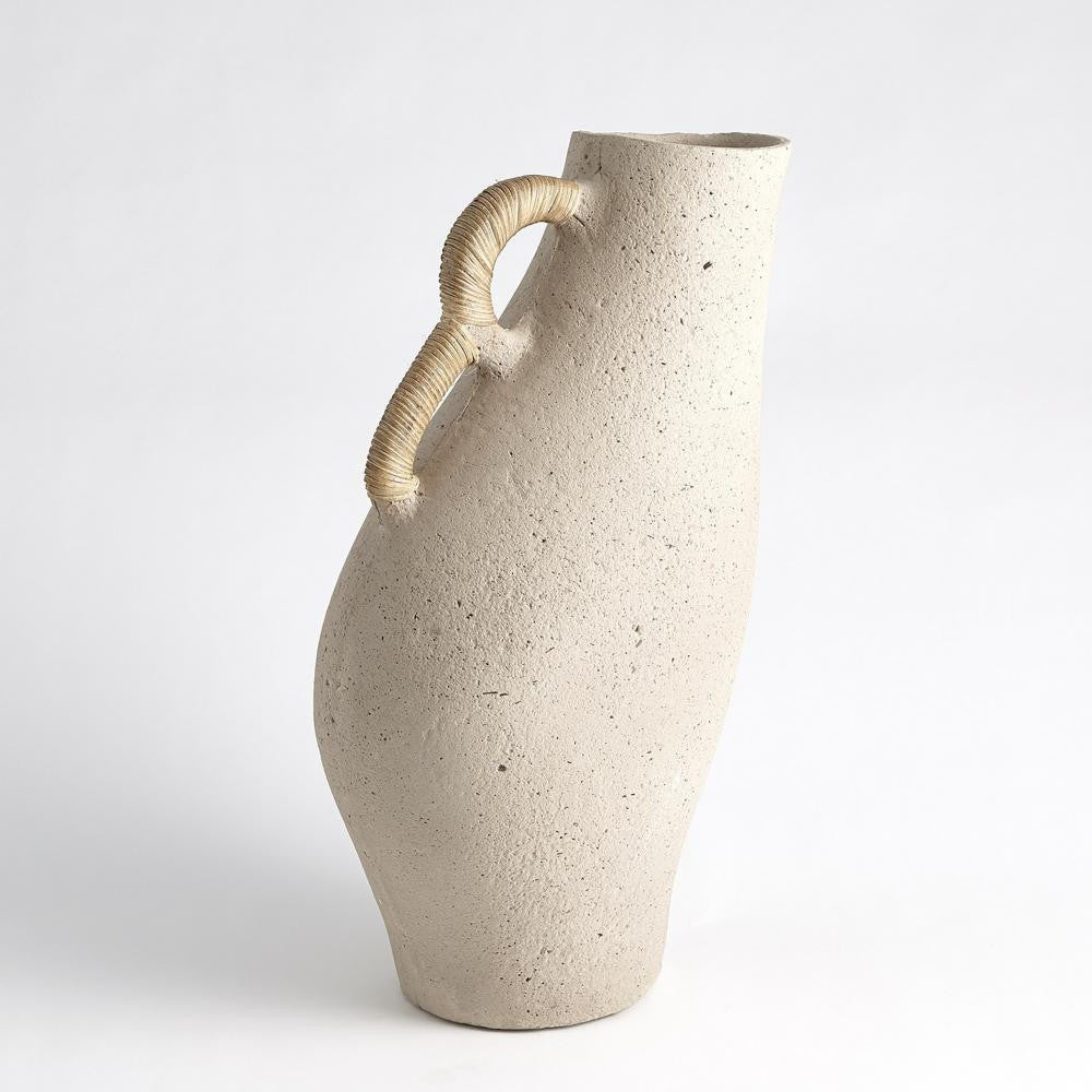 Global Views Leaning Sandstone Vase