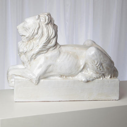 Global Views Lion Ceramic Sculpture