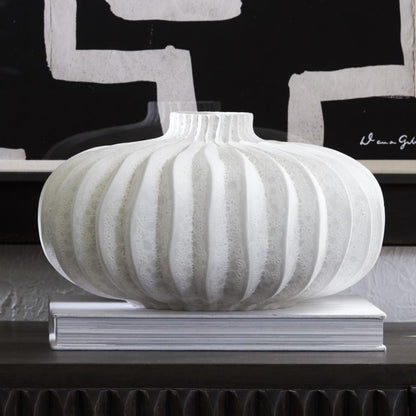 Global Views Lithos Squat Vase