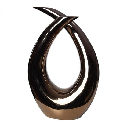 Global Views Loop Bronze Sculpture