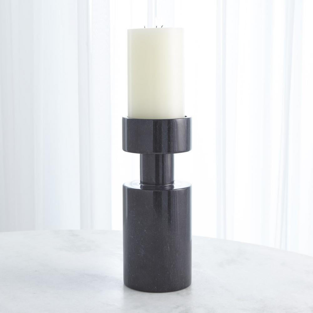 Global Views Luc Black Marble Vase