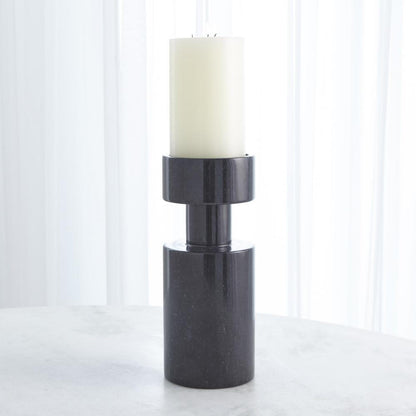 Global Views Luc Black Marble Vase