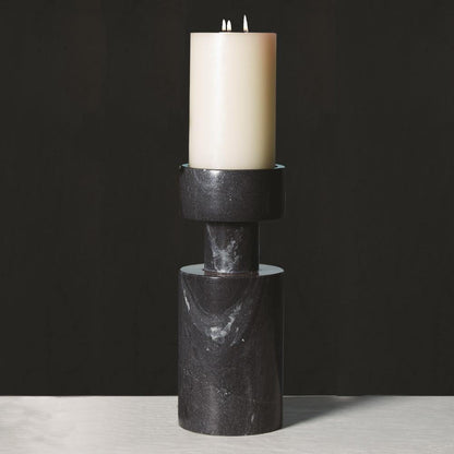 Global Views Luc Black Marble Vase