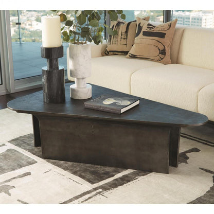 Global Views Luc Black Marble Vase