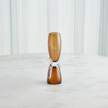 Global Views Lydia Small Amber Vase
