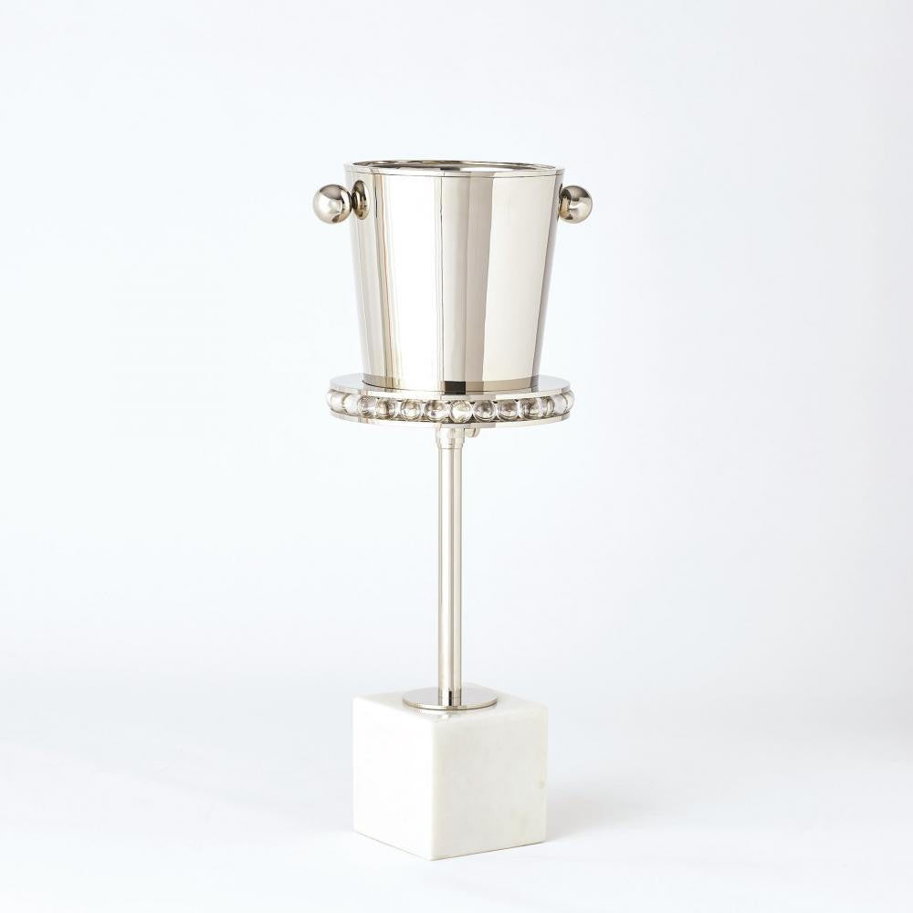 Global Views Margot Nickel Side Table