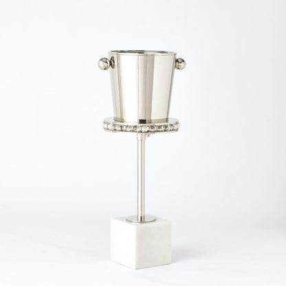 Global Views Margot Nickel Side Table