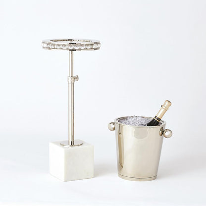 Global Views Margot Nickel Side Table