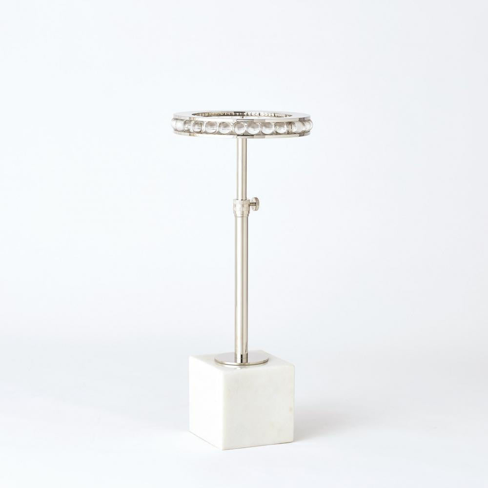 Global Views Margot Nickel Side Table