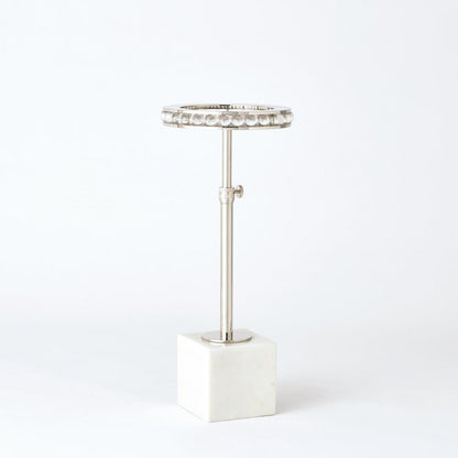 Global Views Margot Nickel Side Table