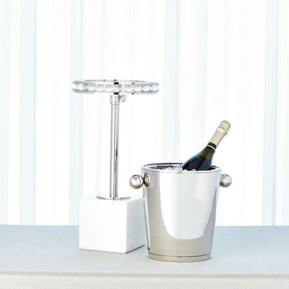 Global Views Margot Nickel Side Table