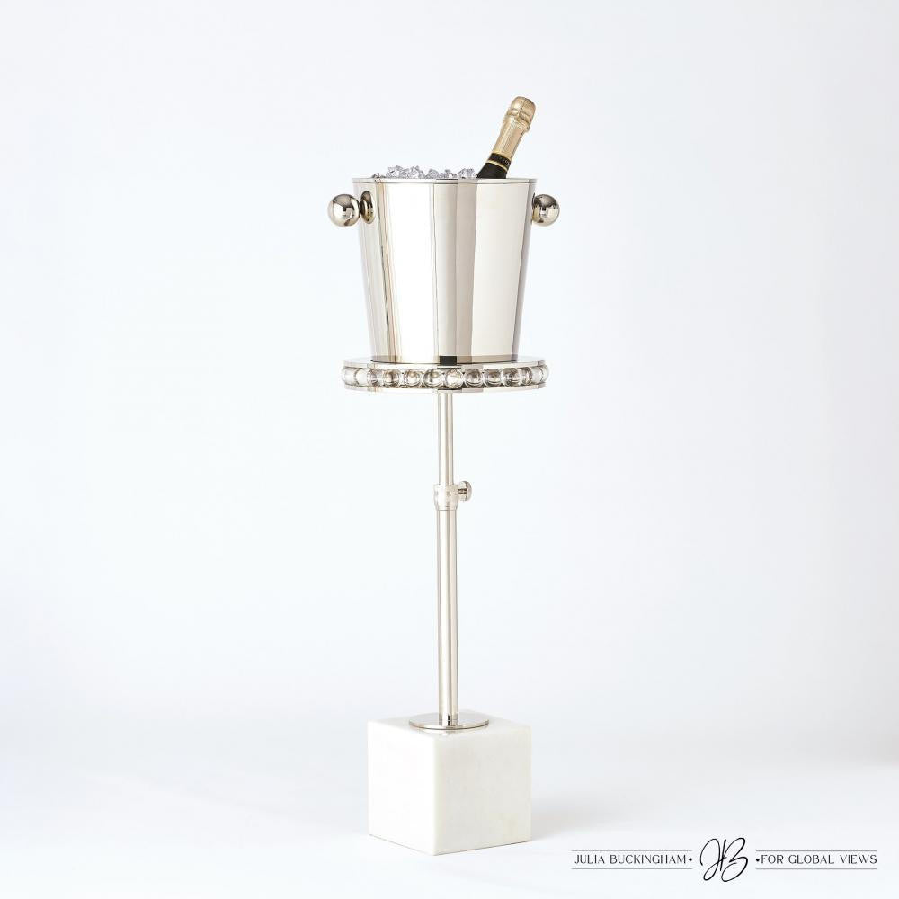 Global Views Margot Nickel Side Table