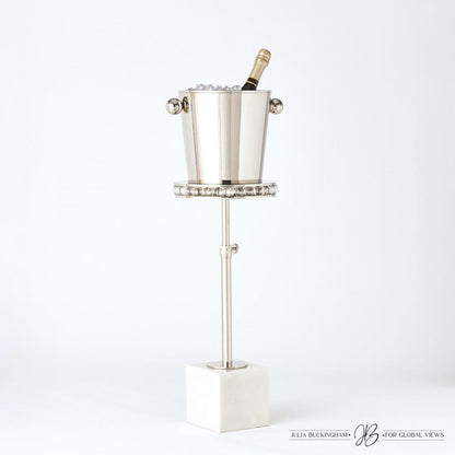 Global Views Margot Nickel Side Table