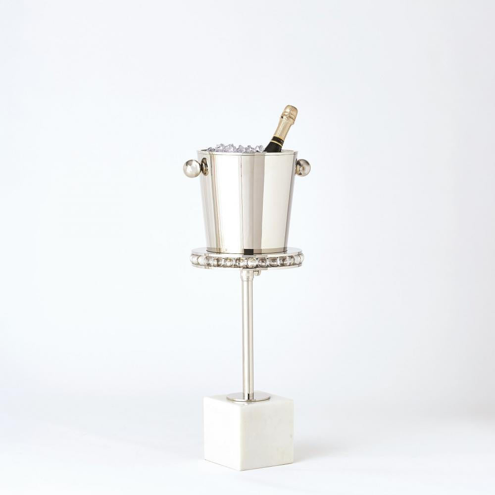 Global Views Margot Nickel Side Table
