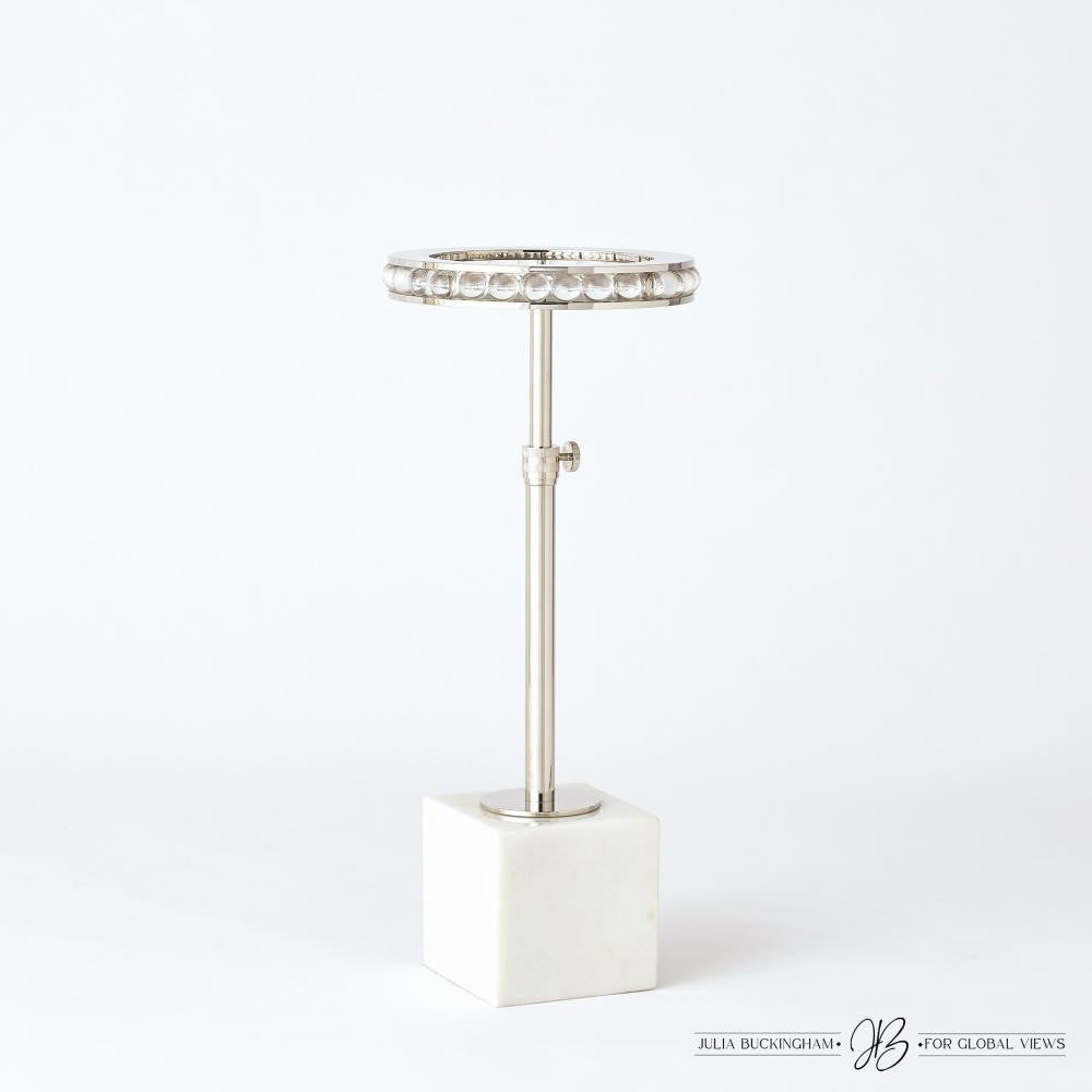 Global Views Margot Nickel Side Table