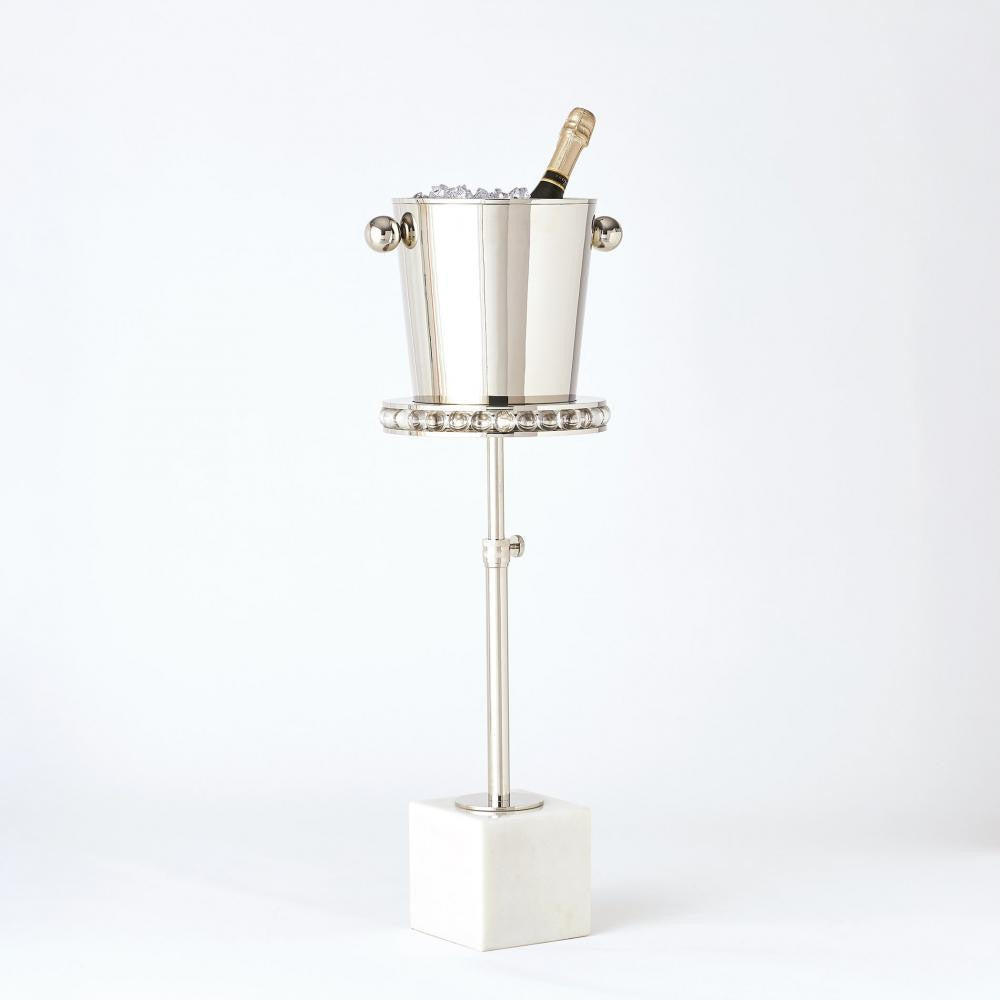 Global Views Margot Nickel Side Table