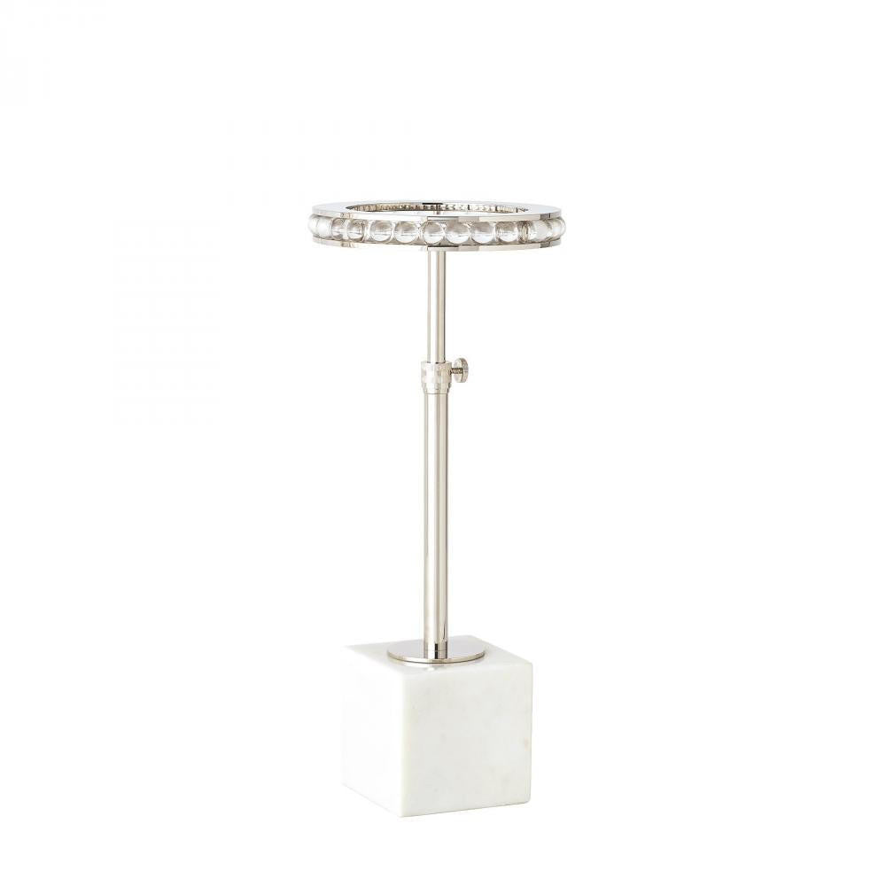 Global Views Margot Nickel Side Table