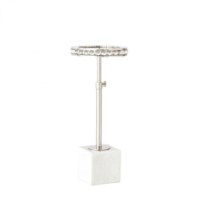 Global Views Margot Nickel Side Table