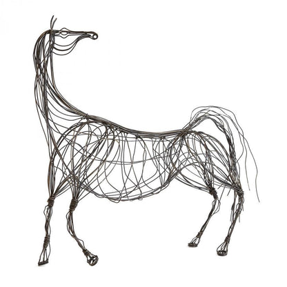 Global Views Ming Dynasty Horse Large Antique Bronze Sculpture