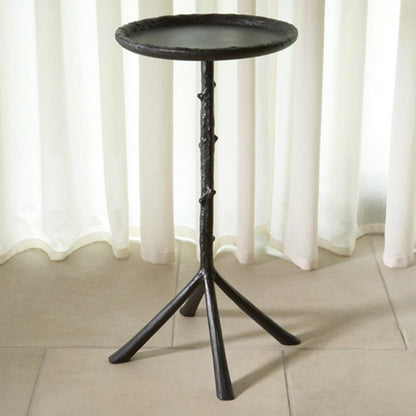 Global Views Mini Twig Black Powder Coat Table